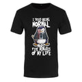 Black - Front - Psycho Penguin Mens I Tried Being Normal T-Shirt
