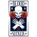 White - Side - Grindstore Mens Blood Sucker Vest Top