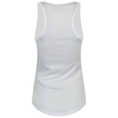 White - Back - Grindstore Womens-Ladies Vegan From My Head To Ma Toes Vest Top