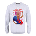 Grey - Front - Grindstore Mens All I Want For Christmas Is Ru Christmas Jumper