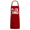 Red-White - Front - Grindstore Fck Xmas Christmas Apron