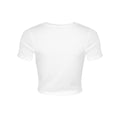 White - Back - Hexxie Womens-Ladies Its Not Just A Phase Izzy Crop Top
