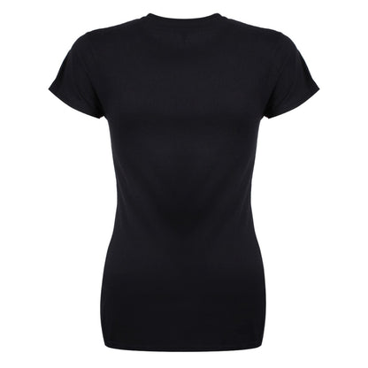 Black - Back - Grindstore Womens-Ladies Goth Spice T-Shirt