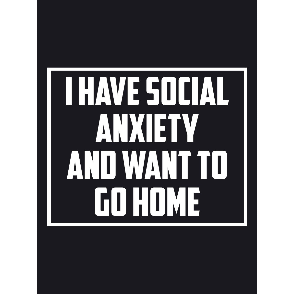 Black - Side - Grindstore Womens-Ladies Social Anxiety Crop Top