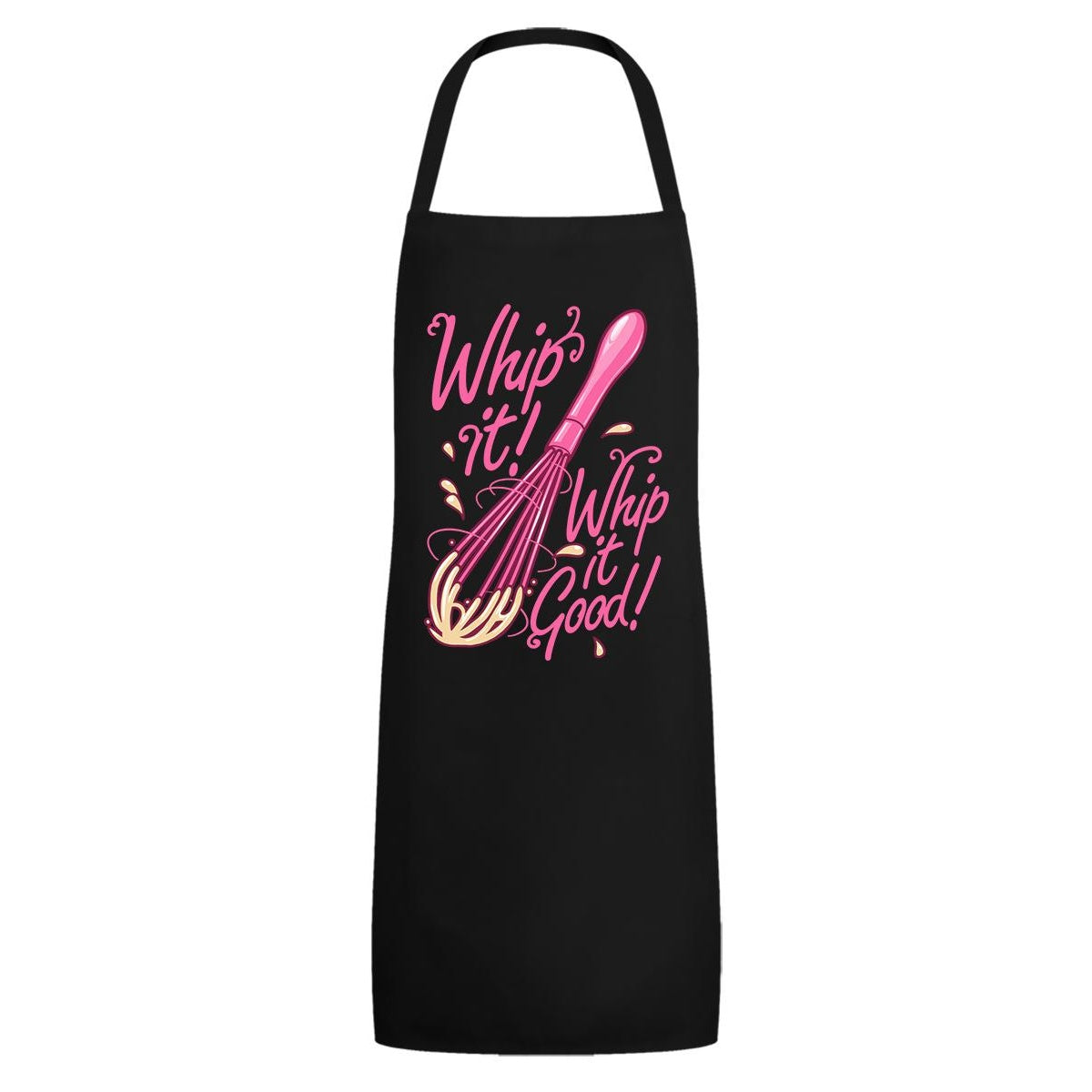 Black - Front - Grindstore Whip It Good Full Apron