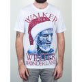 White - Back - Grindstore Mens Walker In A Winter Wonderland Christmas T-Shirt