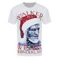 White - Front - Grindstore Mens Walker In A Winter Wonderland Christmas T-Shirt