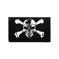 Black-White - Front - Grindstore Ripper Skull And Crossbones Wallet