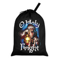 Black - Front - Grindstore O Holy Fright Christmas Santa Sack