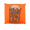 Orange - Front - Grindstore Feelin´ Crazy Lazy Cushion