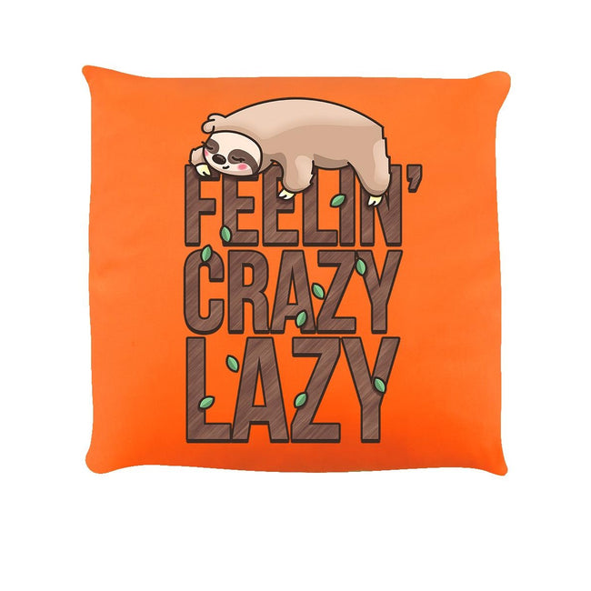 Orange - Front - Grindstore Feelin´ Crazy Lazy Cushion