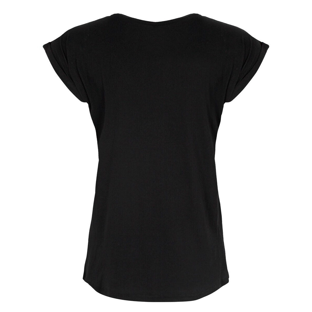 Black-White - Back - Grindstore Womens-Ladies Thick Thighs Witchy Vibes T-Shirt