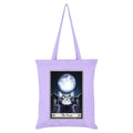 Lilac - Front - Deadly Tarot The Moon Felis Tote Bag