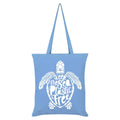 Sky Blue - Front - Grindstore Keep The Sea Plastic Free Tote Bag
