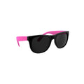 Pink - Front - Grindstore Matte Black Smoke Lens Sunglasses