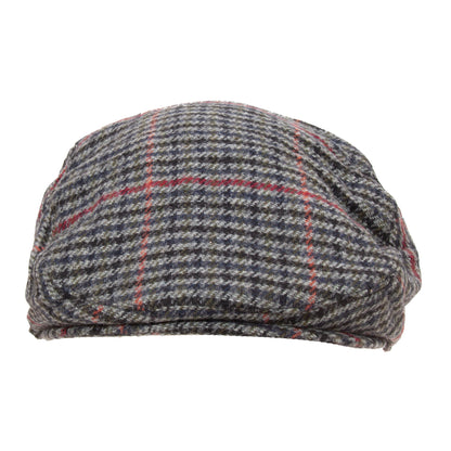 Design 6 - Side - Mens Tweed Wool Blend Flat Cap