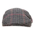 Design 6 - Side - Mens Tweed Wool Blend Flat Cap