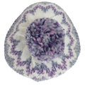 Purple-White - Side - Hawkins Collection Womens-Ladies Knitted Bobble Tam Hat