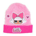 Pink - Front - LOL Surprise Girls Diva Beanie