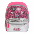 Pink-Silver - Front - LOL Surprise Girls Rock The Beat Backpack