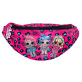 Pink - Front - LOL Surprise Girls Character Bum Bag