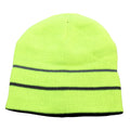 Yellow - Back - Pro Climate Hi Vis Reversible Reflective Hat