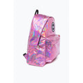 Pink - Side - Hype Holographic Backpack