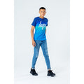 Blue-Turquoise - Back - Hype Boys Sea Fade T-Shirt