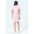 Pink - Side - Hype Girls Ringer T-Shirt Dress