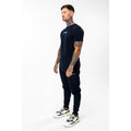 Navy - Back - Hype Mens Scribble Logo Jogging Bottoms
