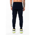 Navy - Side - Hype Mens Scribble Logo Jogging Bottoms