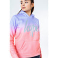 Peach-Lilac-Silver - Lifestyle - Hype Girls Fade Hoodie