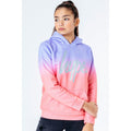 Peach-Lilac-Silver - Front - Hype Girls Fade Hoodie
