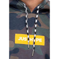 Khaki - Lifestyle - Hype Mens Justhype Box Logo Camo Pullover Hoodie