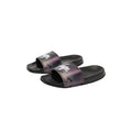 Black - Front - Hype Childrens-Kids Camo Fade Sliders