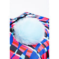 Multicoloured - Pack Shot - Hype Highlighter Zebra Backpack