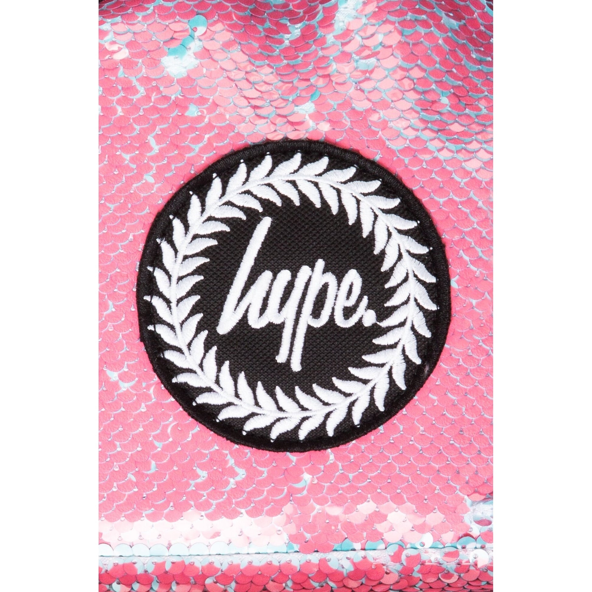 Pink-Turquoise - Pack Shot - Hype Drumstick Sequin Backpack
