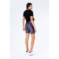 Black - Side - Hype Childrens-Kids Disty Floral Cycling Shorts