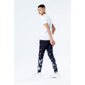 White - Side - Hype Childrens-Kids Jh Spray T-Shirt