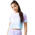 Pastel - Front - Hype Girls Pastel Cloud Crop T-Shirt