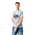 Grey - Front - Hype Boys Spray Script T-Shirt