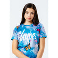 Sky Blue - Lifestyle - Hype Childrens-Kids Butterfly Sky T-Shirt
