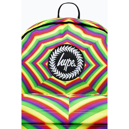 Green-Yellow-Red-Purple - Lifestyle - Hype Optic Rainbow Backpack