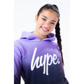 Purple-Black - Lifestyle - Hype Girls Fade Pullover Hoodie