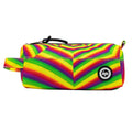 Green-Yellow-Red-Purple - Front - Hype Optical Holographic Pencil Case
