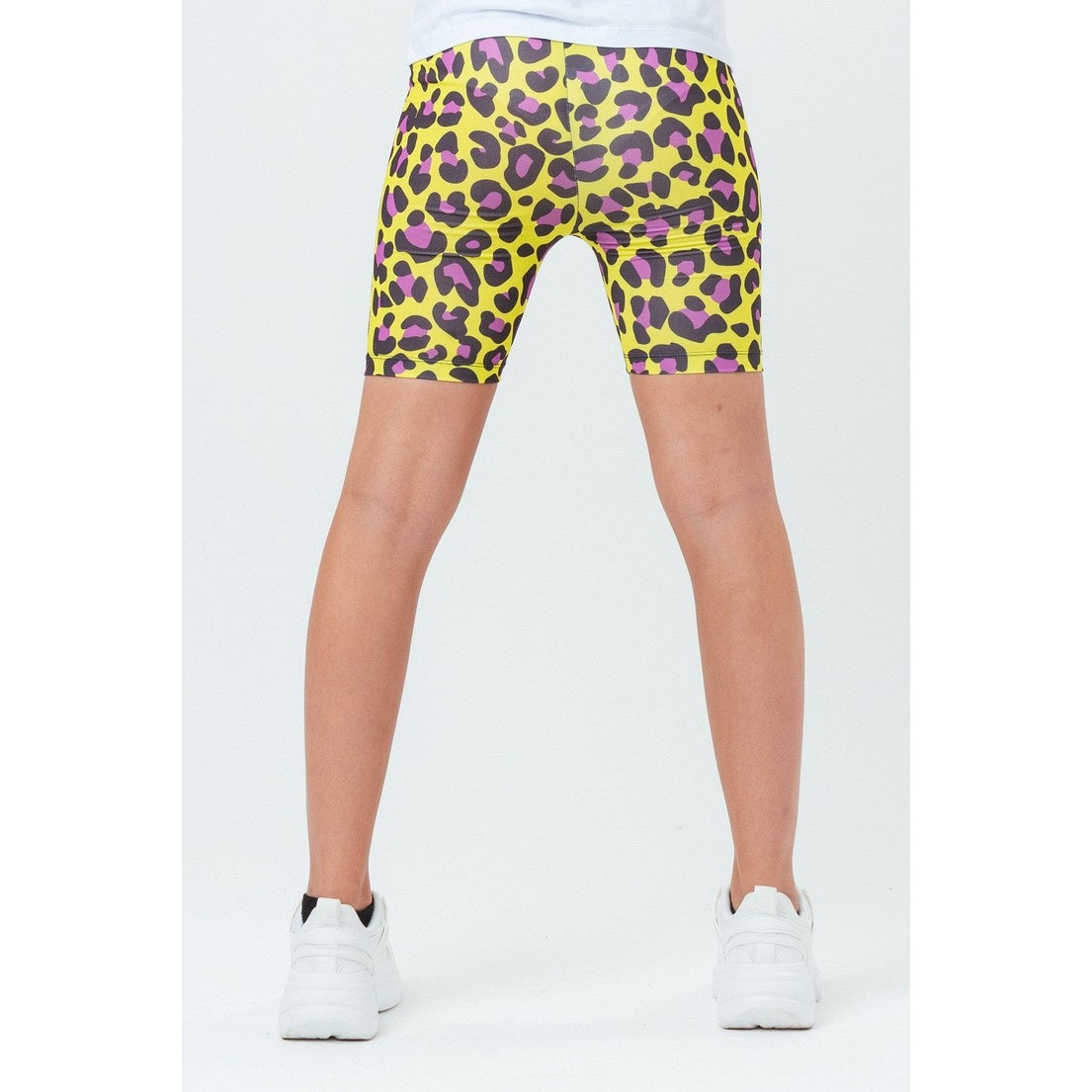 Yellow-Purple-Black - Back - Hype Childrens-Kids LOL Surprise Alto Cycling Shorts