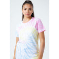 Multicoloured - Lifestyle - Hype Girls Pastel Rainbow Tie Dye Logo T-Shirt