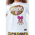 Yellow-Purple - Close up - Hype Childrens-Kids Alto LOL Surprise T-Shirt