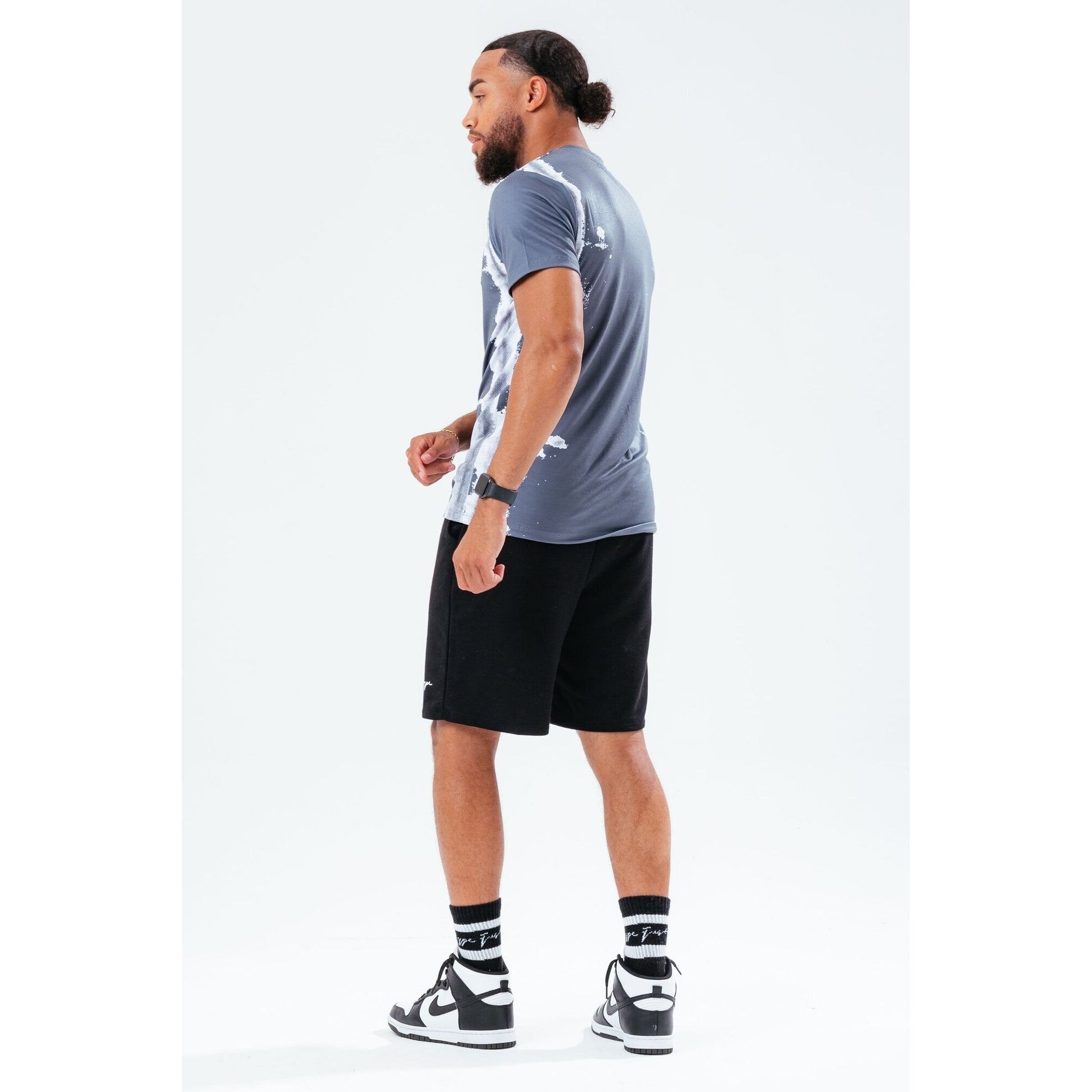 Grey - Lifestyle - Hype Mens Dye Line T-Shirt