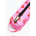 Pink-Red - Side - Hype Scribble Heart Pencil Case
